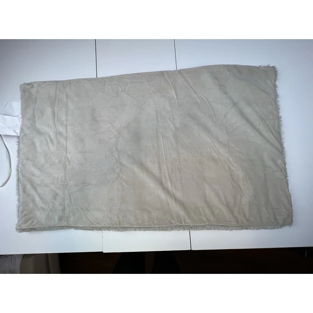 Pottery Barn Faux Shearling Fur KING Sham  NWOT OPEN Pkg